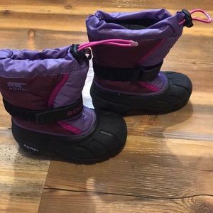 Toddler Sorel Snow boots.